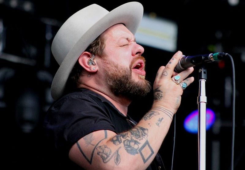  Nathaniel Rateliff had some old school soul for Shaky Knees Music Festival at Atlanta's Central Park on May 6, 2018. Photo: Melissa Ruggieri/AJC