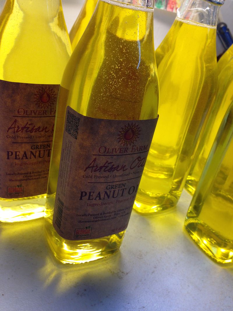 Oliver Farm's Green Peanut Oil (Photo credit: LEM Ag and Specialty Marketing)