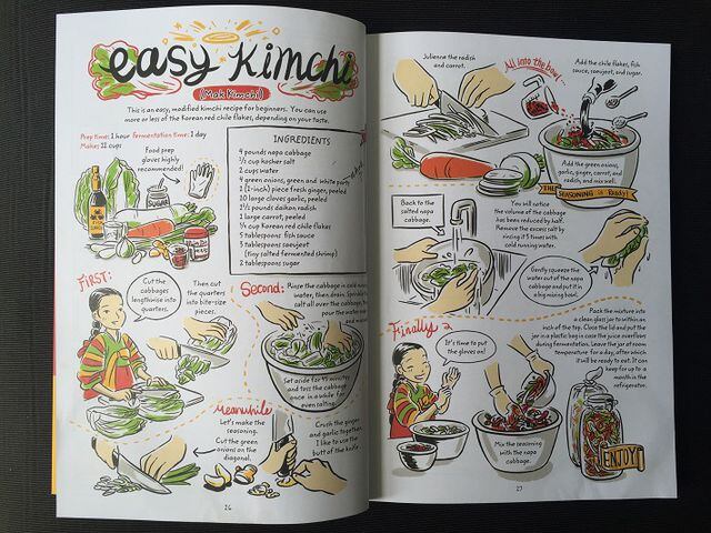 Kimchi alert! This charming ‘comic book with recipes’ makes Korean cooking a snap