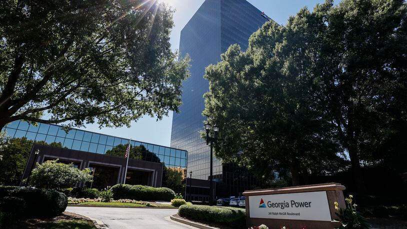 Views of Georgia Power headquarters in Atlanta on Wednesday, September 28, 2022. (Natrice Miller/natrice.miller@ajc.com)
