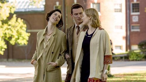 Rebecca Hall, Luke Evans and Bella Heathcote star in “Professor Marston and the Wonder Women” Contributed by Claire Folger