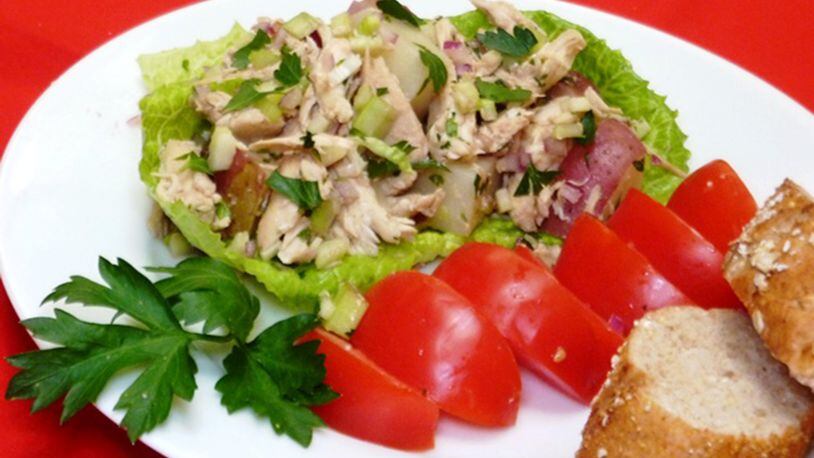 Chicken Potato Salad. (Linda Gassenheimer/TNS)