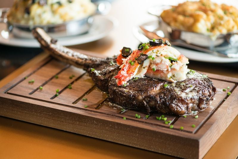 Del Frisco's serves high-priced cuts of meat and fish. Photo: Mia Yakel