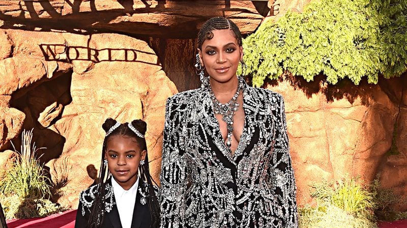Blue Ivy Carter, 7, has made her debut on the Billboard Hot 100 chart with her mother, Beyonce, and musicians Saint Jhn and Wizkid with "Brown Skin Girl."