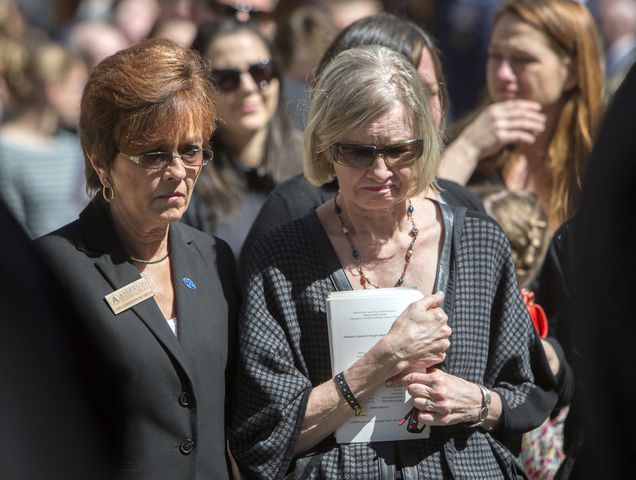 Pat Conroy's funeral