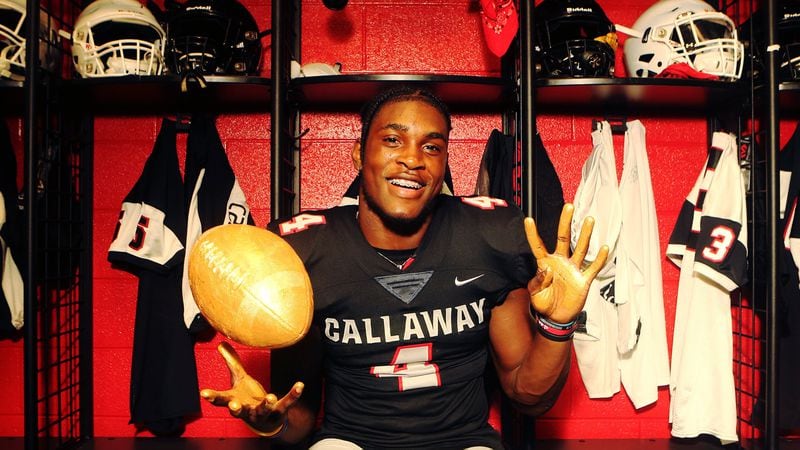 Callaway's Tank Bigsby, a running back committed to Auburn, is a member of the 2019 AJC Super 11 class.