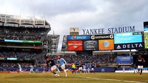 The New York City FC holds a league-best home record of 12-1-4 at Yankee Stadium.
