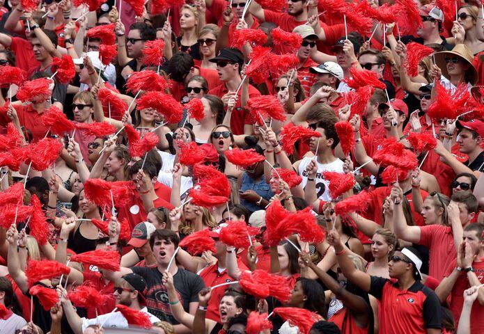 Which Georgia colleges spend the most on sports programs?