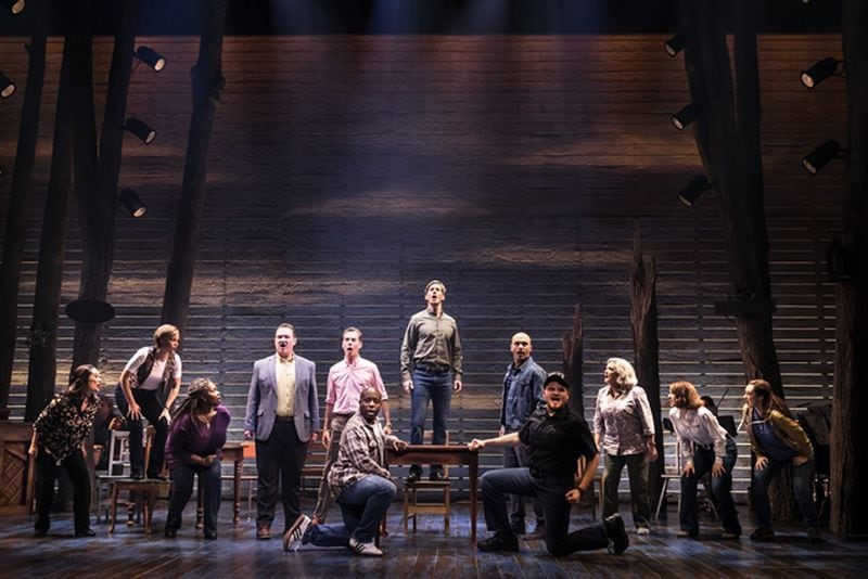 The national touring cast of "Come From Away."