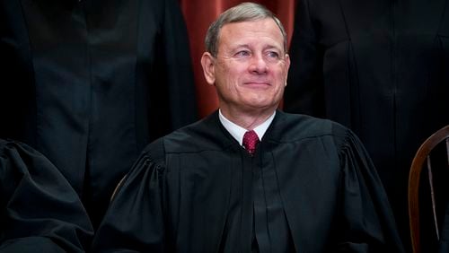 Chief Justice John Roberts of the U.S. Supreme Court wrote Monday’s 5-4 decision regarding the state of Georgia’s official annotated code. (Doug Mills/The New York Times/ 2018 file)
