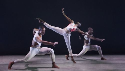 Juel D. Lane’s “Touch and Agree (2017)” will receive its world premiere with Ailey II, Saturday, October 21 at the Rialto Center for the Arts. PHOTO CREDIT: Kyle Froman