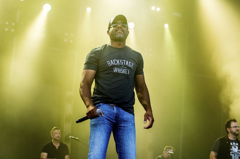 Artists including Darius Rucker (pictured), Kane Brown and Jimmie Allen have all had No. 1 country hits in recent years.