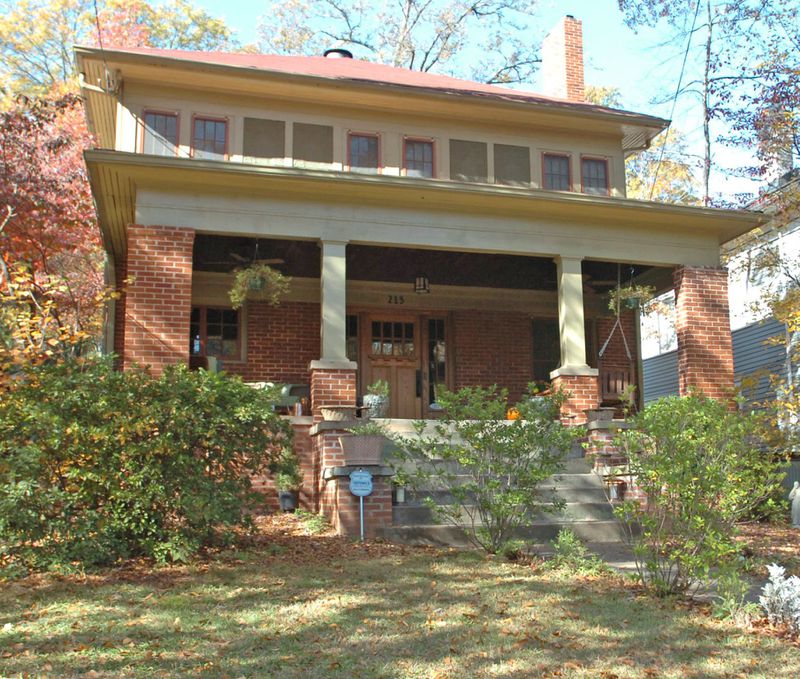 This home on Adams Street in Decatur was designed by noted architect Leila Ross Wilburn. AJC FILE PHOTO