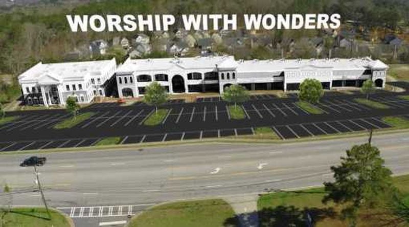 Worship With Wonders Church intends to renovate and move into an abandoned shopping center on Powder Springs Road (courtesy of Cobb County Government)