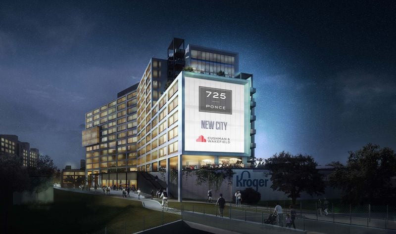 A rendering of 725 Ponce.