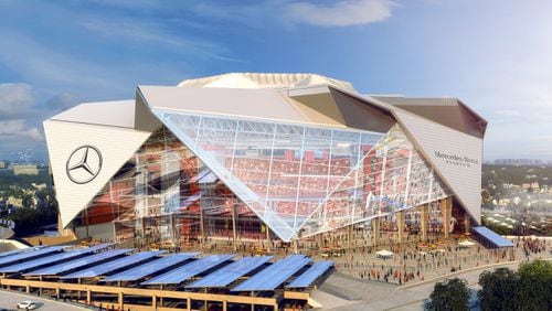 Georgia Tech will play Tennessee in the season opener in 2017 in the Falcons' new stadium. (Atlanta Falcons)