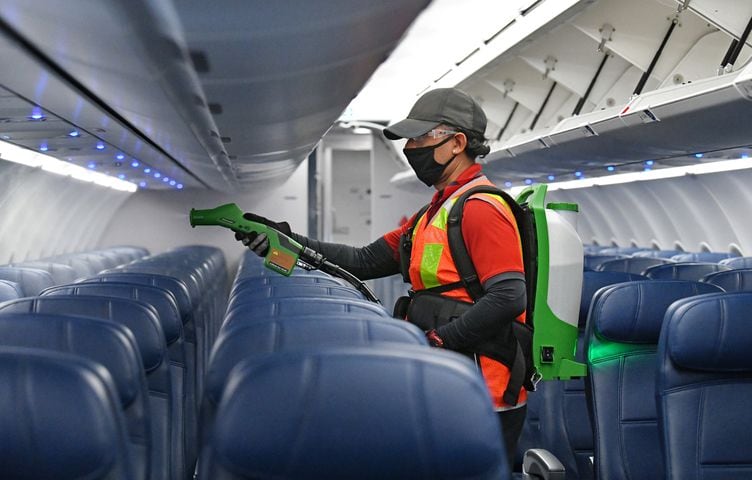 Delta uses social distancing, sanitizing practices as it adds flights