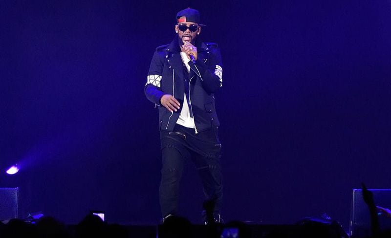 R. Kelly performs during the Buffet Tour at Allstate Arena on May 7, 2016 in Chicago, Illinois.  