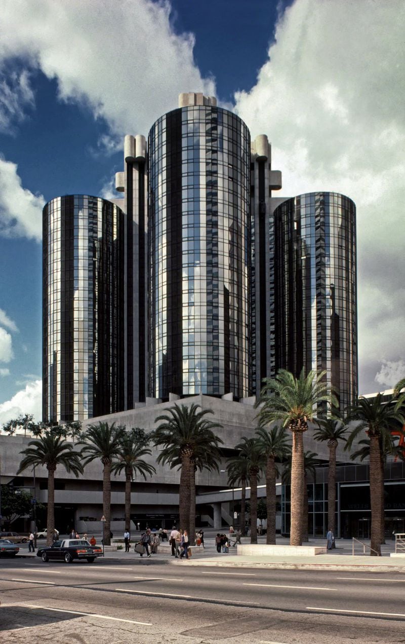 Portman designed modern buildings around the world, including the Westin Bonaventure in Los Angeles. Photo by Richard Sexton.