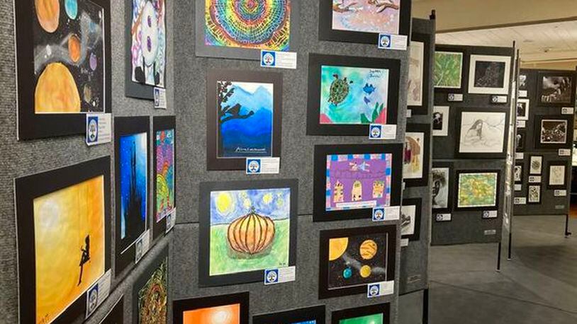 Artwork by South Forsyth students will be displayed through March 4  at the Cumming Arts Center, Historic Brannon-Heard House, 111 Pilgrim Mill Road, Cumming. (Courtesy of Sawnee Association of the Arts)