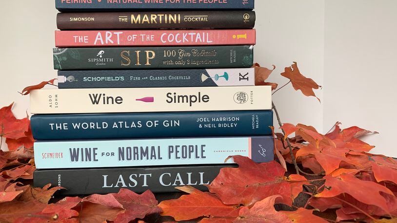 Cozy up with these new fall cocktail and wine books,
