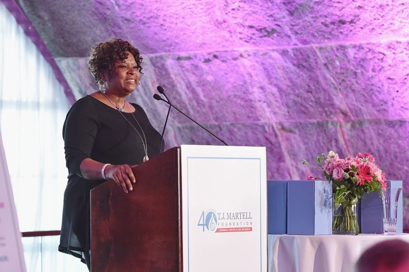 NEW YORK, NY - MAY 01:  Radio personality Robin Quivers speaks at the T.J. Martell Foundation's Women of Influence Awards on May 1, 2015 in New York City.  (Photo by Mike Coppola/Getty Images for T.J. Martell)