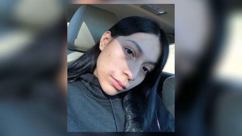 Ashley Acosta, 19, died a few days after riding in a car that was struck by a suspected drunken driver. Her unborn baby, Mateo, also was killed. (Credit: Family photo)