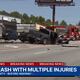 Two vehicles were involved in a crash on Buford Highway near I-285 in Doraville.