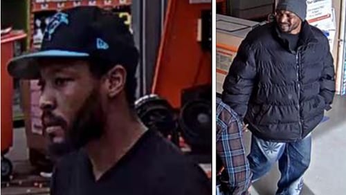 Gwinnett County police are searching for a man they believe has stolen $10,000 in items from  Norcross Home Depot over 16 incidents.