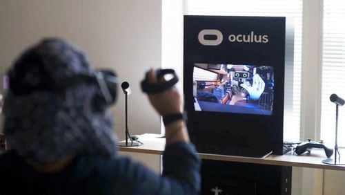 Facebook-owned Oculus wants game makers to buy into the future of virtual reality, but for some developers, creating content for a smaller audience is also a gamble. (Oculus)
