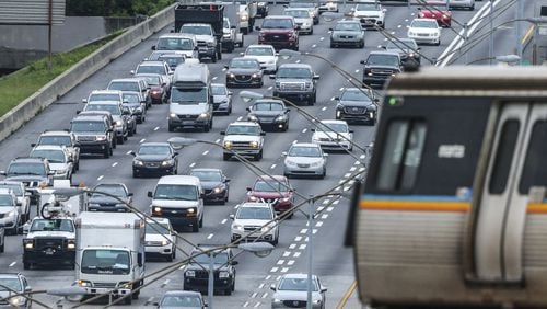 Fulton County will receive nearly $15 million from the Atlanta Regional Commission for transportation improvements. JOHN SPINK/JSPINK@AJC.COM