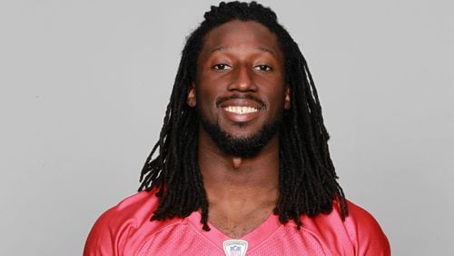 This is a 2015 photo of Desmond Trufant of the Atlanta Falcons NFL football team. This image reflects the Atlanta Falcons active roster as of Monday, June 15, 2015 when this image was taken. (AP Photo)