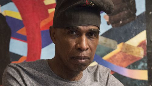 Artist Jim Hill has unveiled a painting in Atlanta that 15-years-ago was considered to controversial to view at an art display in New York.