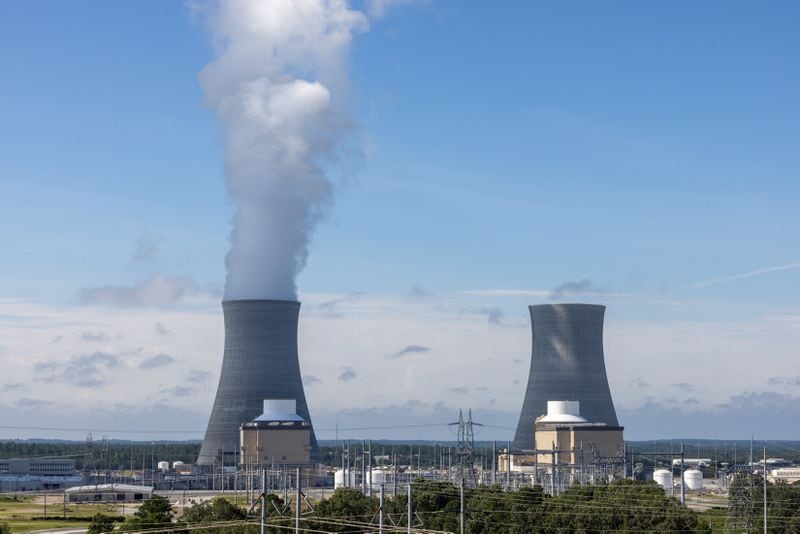 The second new nuclear unit at Plant Vogtle has entered commercial service, which brings the Georgia plant to four reactors. The photo shows Units 3 and 4 in Burke County near Waynesboro.