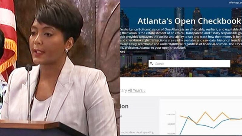 For the first time in the City of Atlanta’s history, the public can now review individual city expenses on the internet.