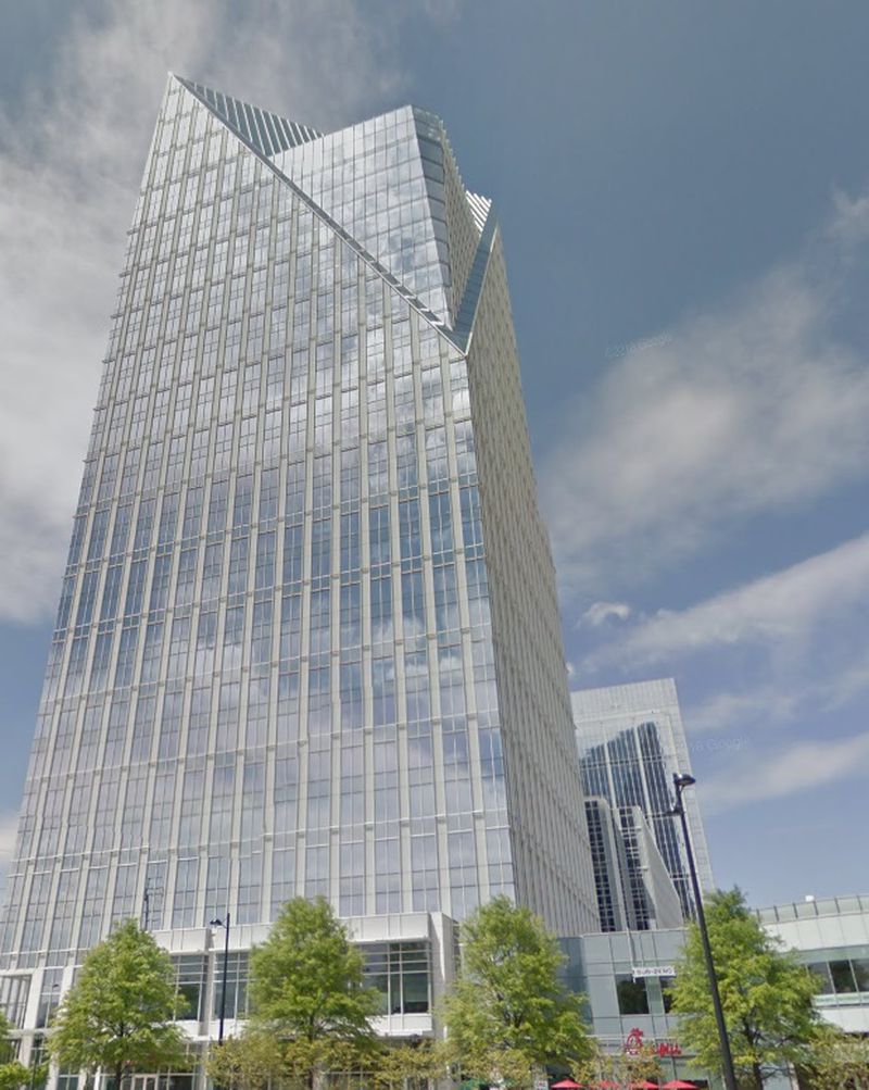 WeWork will locate in the Terminus 100 building. Google Maps