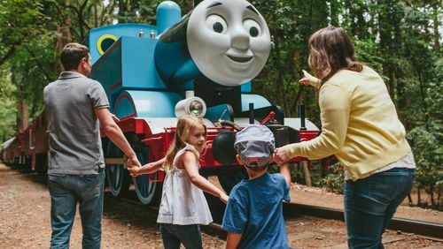 Thomas the Tank Engine will make a stop at the SAM Shortline station in Cordele in October. Contributed by Georgia State Parks