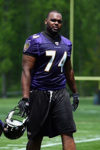 Michael Oher's birth mother was addicted to drugs and alcohol, and he was only one of her 12 children that she couldn't support. He was then Adopted by the Tuohy family.