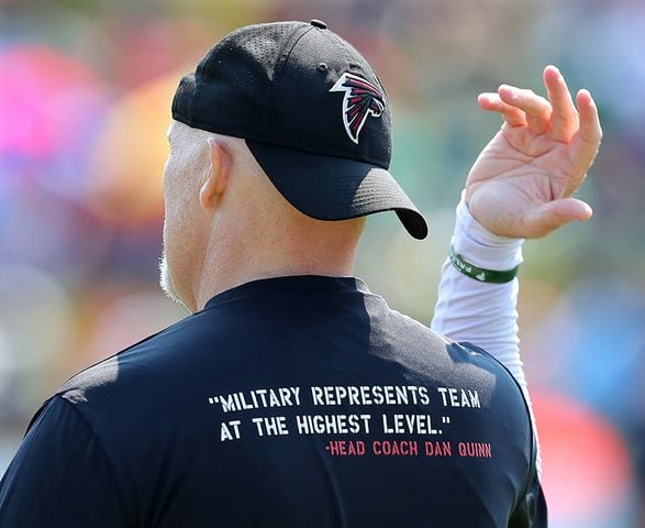 Atlanta Falcons Military Day at Training Camp