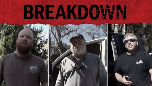 Defense lawyers for Travis McMichael, his father Greg McMichael and Roddie Bryan are accused of murdering Ahmaud Arbery in 2020. Episode 10 of the AJC's "Breakdown" podcast focuses on a crucial hearing to determine whether Arbery's past can be used during the murder trial.