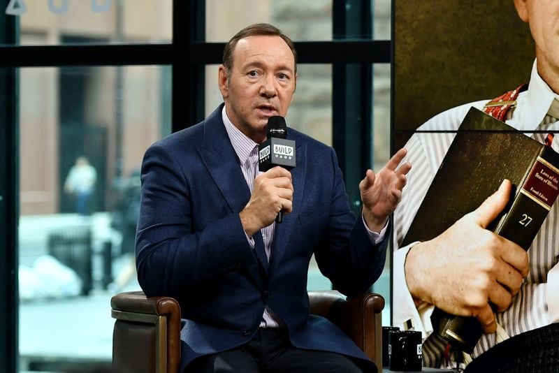 NEW YORK, NY - MAY 24:  Kevin Spacey visits the Build Series to discuss his new play "Clarence Darrow" at Build Studio on May 24, 2017 in New York City.  (Photo by Dia Dipasupil/Getty Images)
