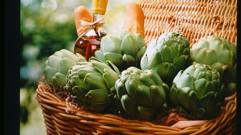 Artichokes are a versatile vegetable. They can be steamed, boiled, grilled, pureed, sauteed and stewed.
(Courtesy of California Artichoke Advisory Board)