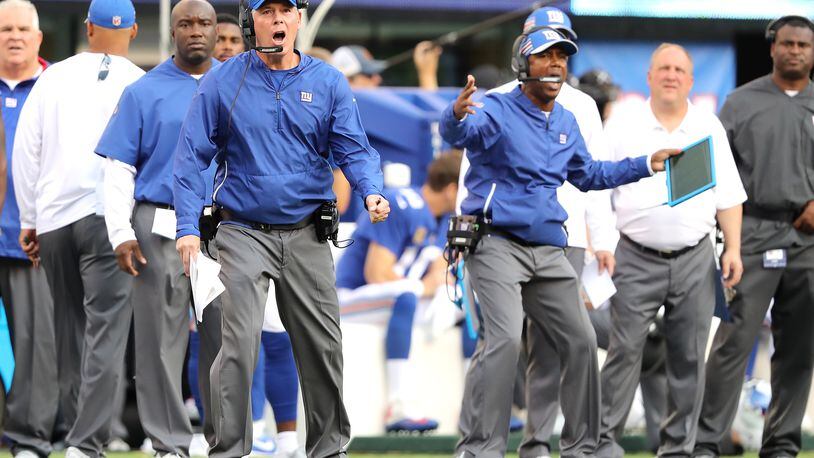Giants head coach Pat Shurmur was let go after two seasons.