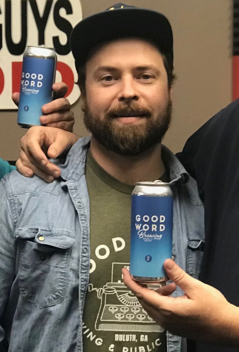 Good Word Brewing co-owner and brewer Todd DiMatteo. CONTRIBUTED BY GOOD WORD BREWING