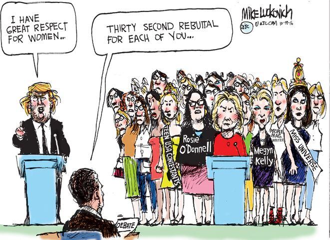 Mike Luckovich Oct. 19, 2016