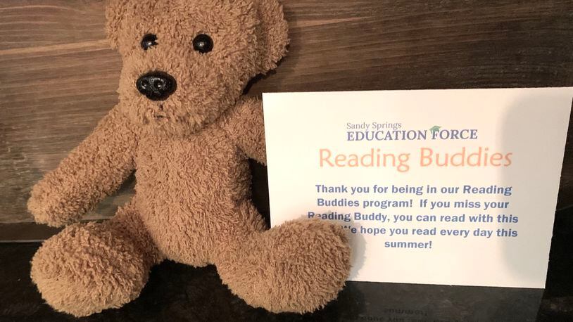 Sandy Springs Education Force is currently conducting a Summer Book Club for students from Dunwoody Springs and Ison Springs Elementary schools. (Courtesy Sandy Springs Education Force)