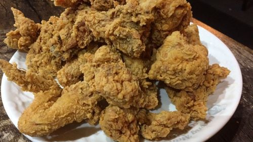 An order of plain fried chicken at Choong Man Chicken in Duluth is a great introduction to the Korean style of fried chicken. CONTRIBUTED BY WENDELL BROCK