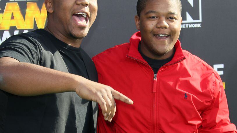 SANTA MONICA, CA - FEBRUARY 18: Actors/brothers Christopher Massey (L) and Kyle Massey attend the 2nd Annual Cartoon Network Hall of Game Awards at Barker Hangar on February 18, 2012 in Santa Monica, California. (Photo by David Livingston/Getty Images)