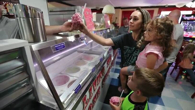 Happy Days Ice Cream Parlor has opened a second location on Central Boulevard in Guyton, Georgia. (Photo Courtesy of Richard Burkhart/Savannah Morning News)