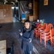 The former Sound Table will reopen in July. Ree De La Vega, who has taken over the lease of the former restaurant and lounge, poses for a portrait in the space as it is renovated in Atlanta on Tuesday, April 16, 2024. (Arvin Temkar / arvin.temkar@ajc.com)